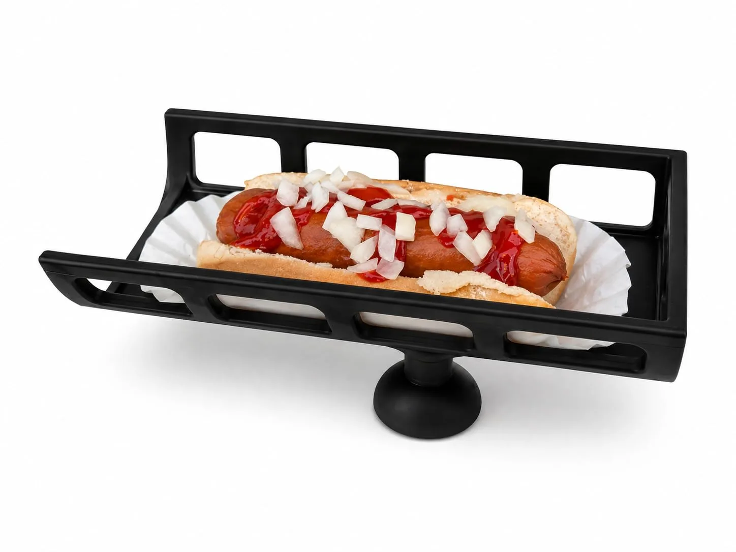Generic Black Golf Cart Hot Dog Holder VH-MTN-NH01
