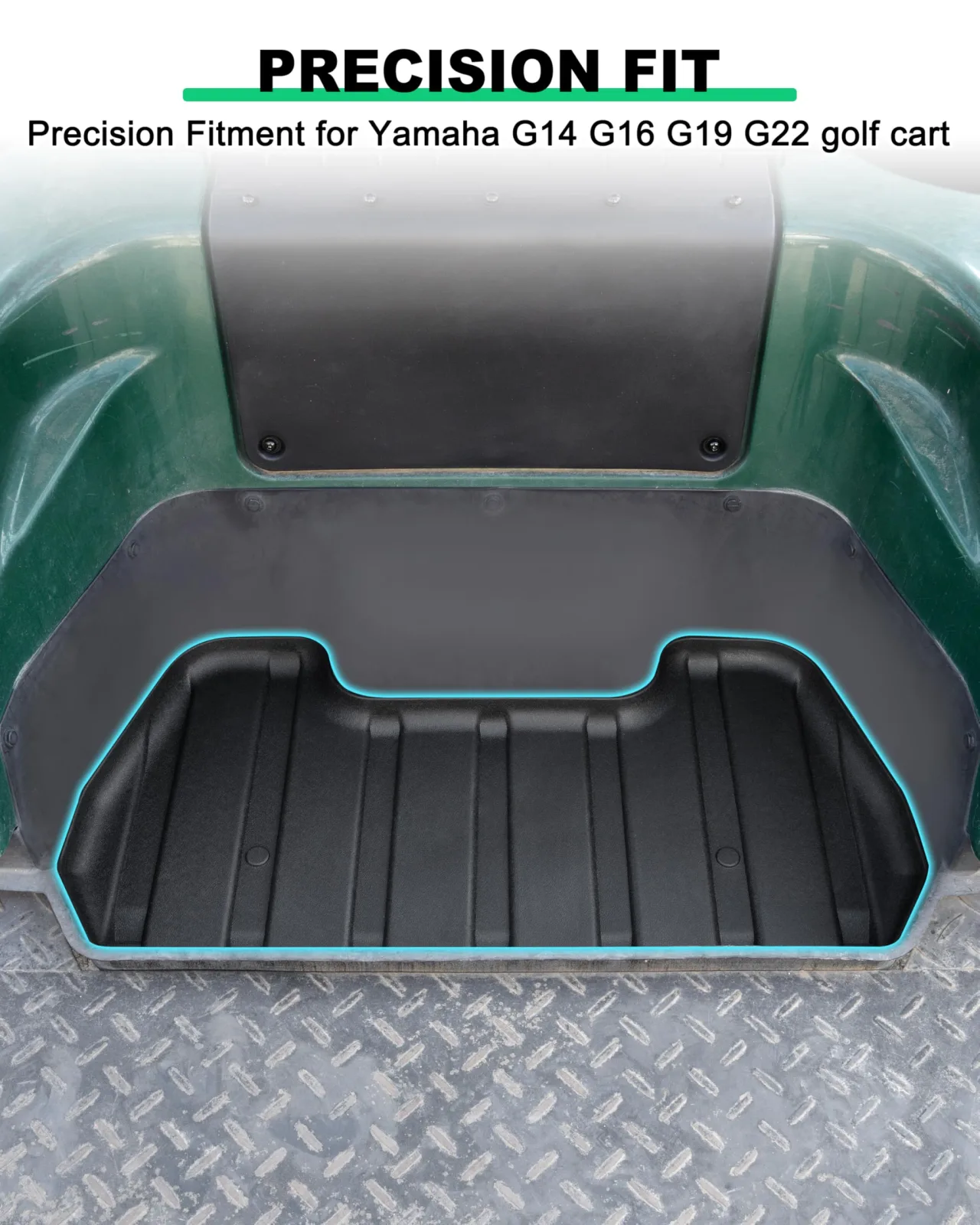 LDETXY Bag Well Mat for Yamaha G14-G22 Golf Carts image 2