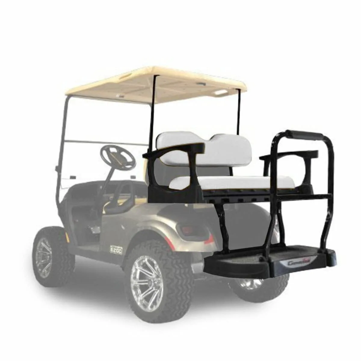 MADJAX Genesis 250 Rear Flip Seat Kit for E-Z-GO TXT
