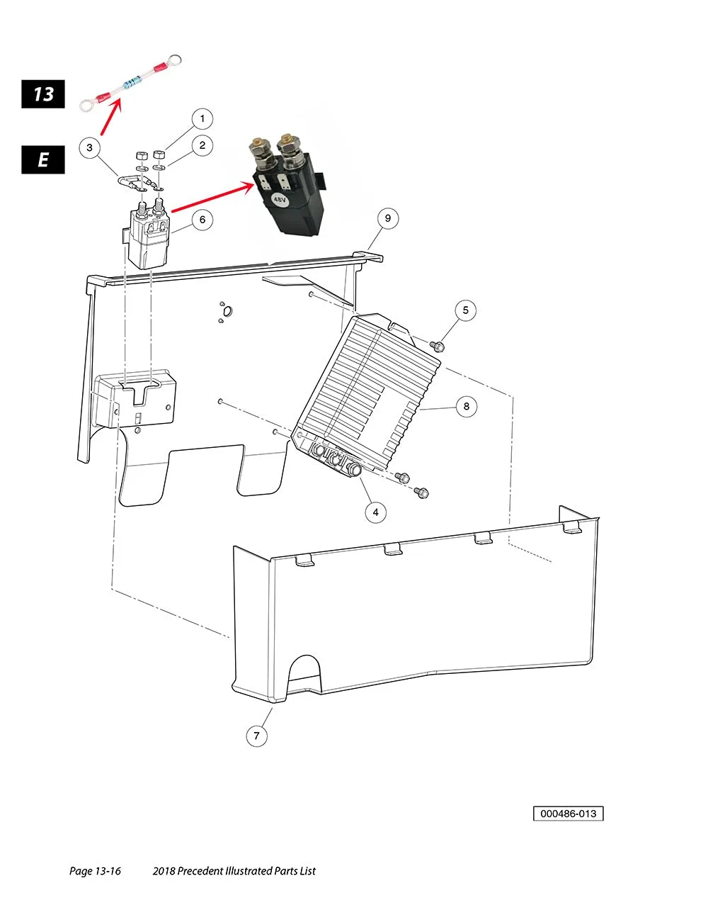 Dr.Acces 102865901 48V Solenoid for Club Car New Model DS & Precedent image 4