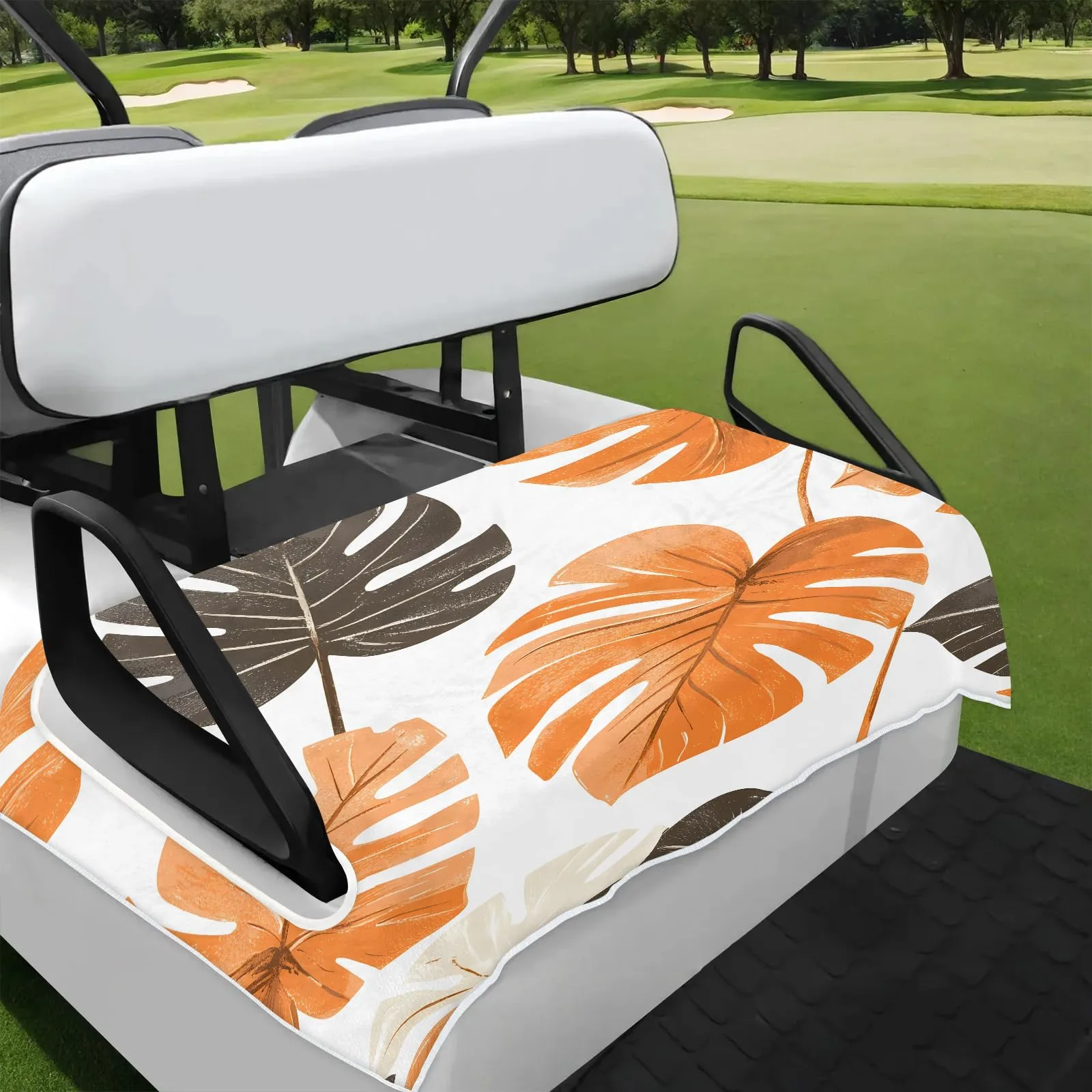 Tiveruda Golf Cart Seat Cover for Double Seats 51 x 31 in