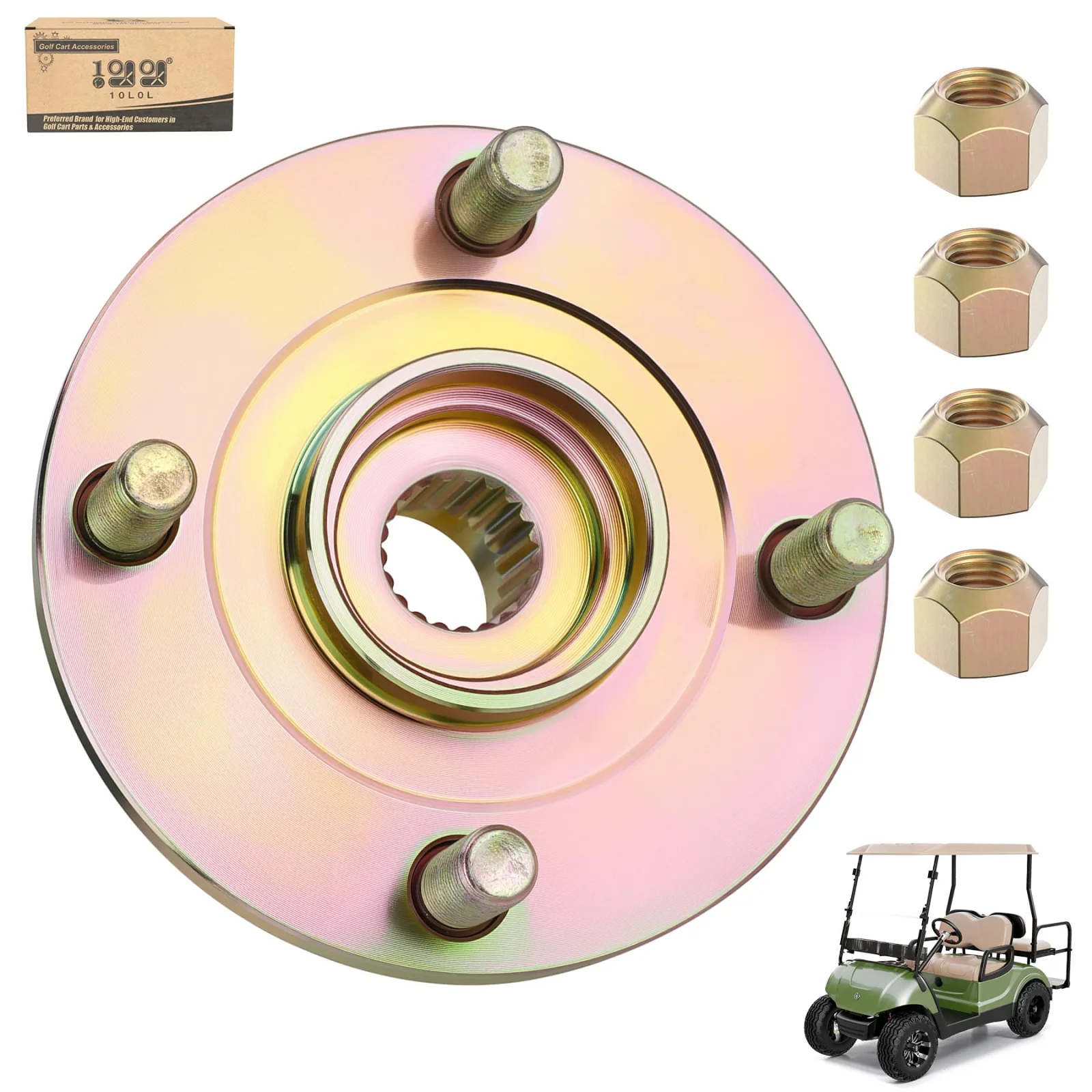 10L0L Rear Wheel Hub for Yamaha Drive G29 2007-2016