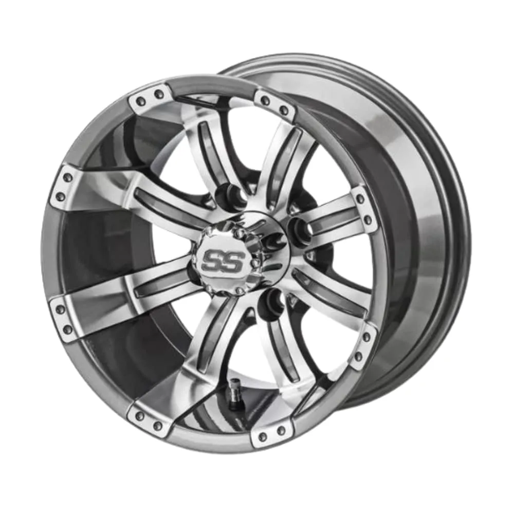 REVENGE Casino 12-Inch Golf Cart Wheels and Tires, Set of 4 image 3