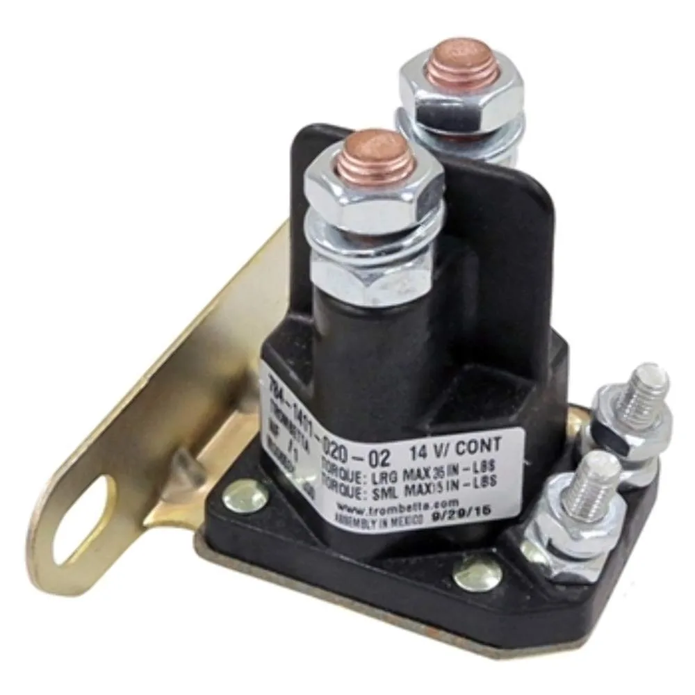 14-Volt Solenoid for 2019+ E-Z-GO TXT Golf Carts image 2