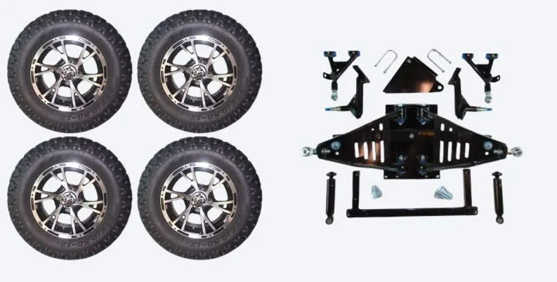 3G 6-Inch Lift Kit with Wheels for Yamaha Drive II