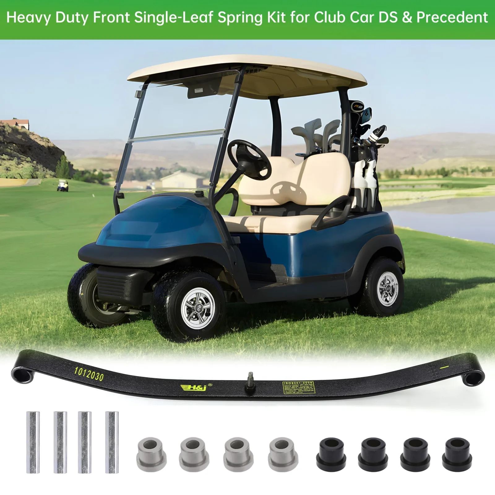 10L0L Front Leaf Spring Kit for Club Car DS & Precedent image 4
