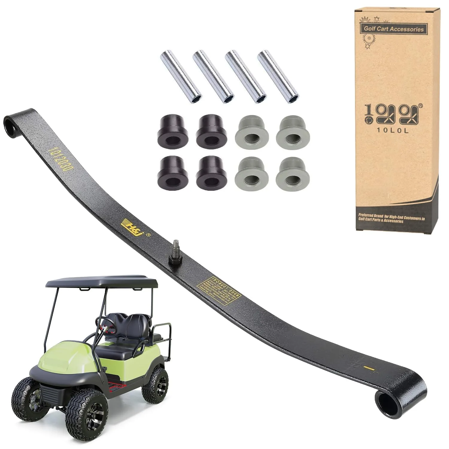 10L0L Front Leaf Spring Kit for Club Car DS & Precedent