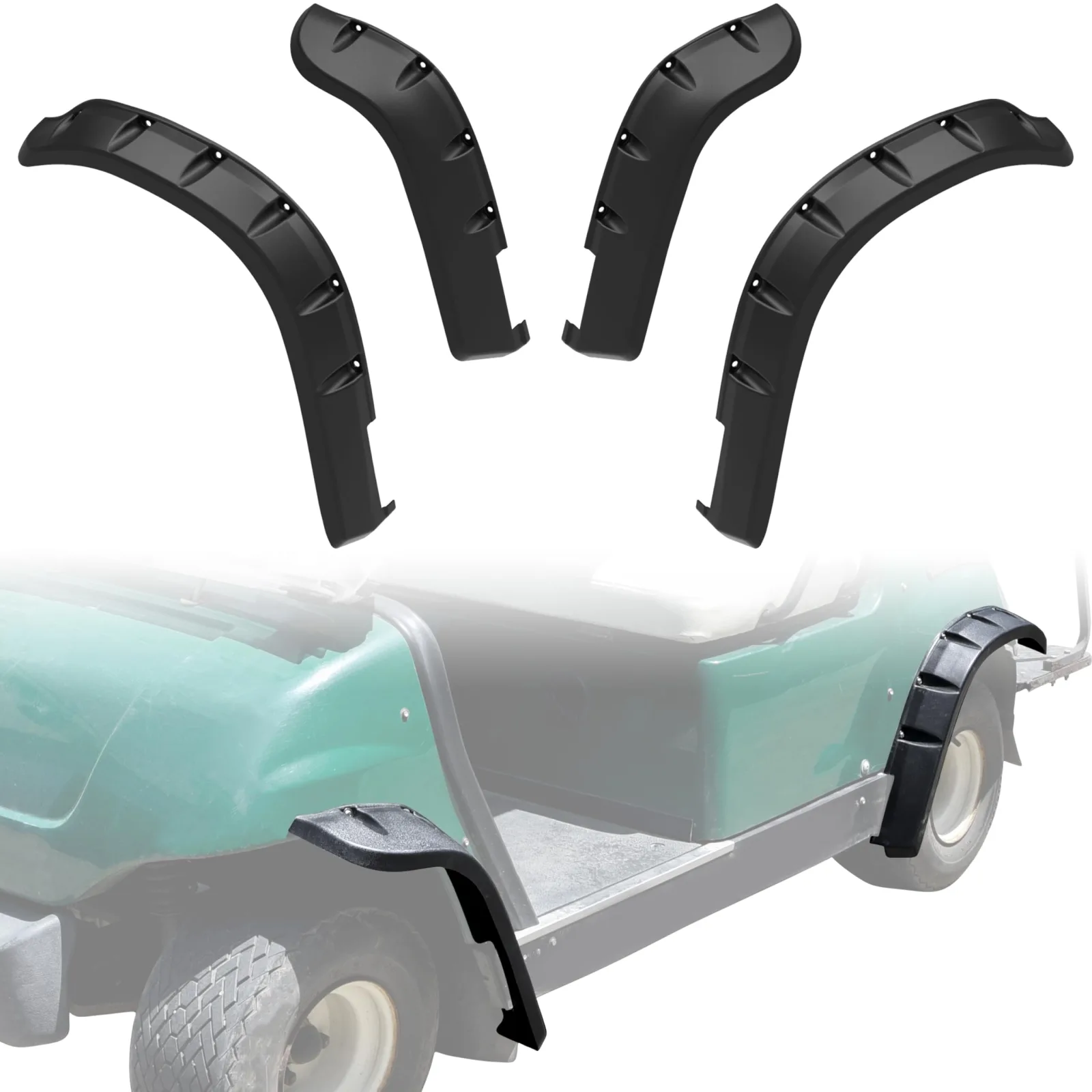 POKIAUTO Fender Flares for Yamaha G14-G22 Golf Carts