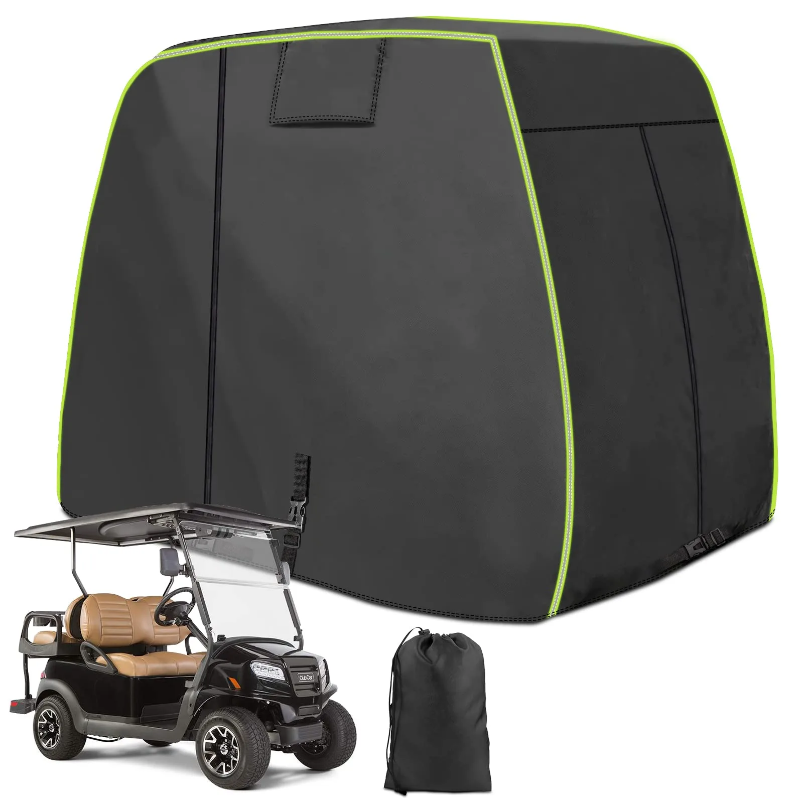 LEAPGOMAX Full-Coverage Floor Mat for E-Z-GO TXT Golf Carts image 2