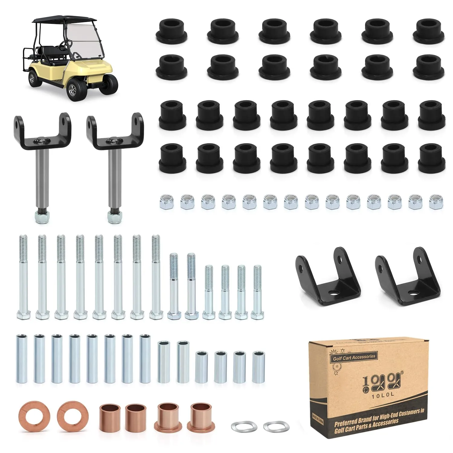 10L0L Front and Rear End Repair Kit for Club Car DS