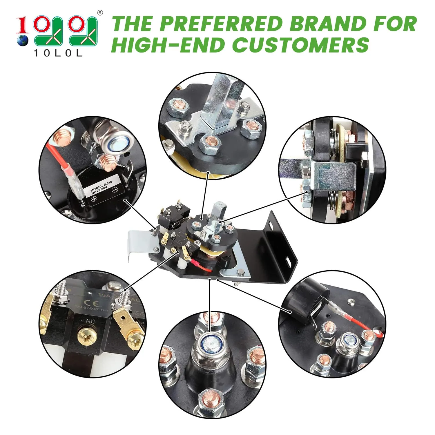10L0L 11899G2 E-Z-GO 36V Forward Reverse Switch image 2