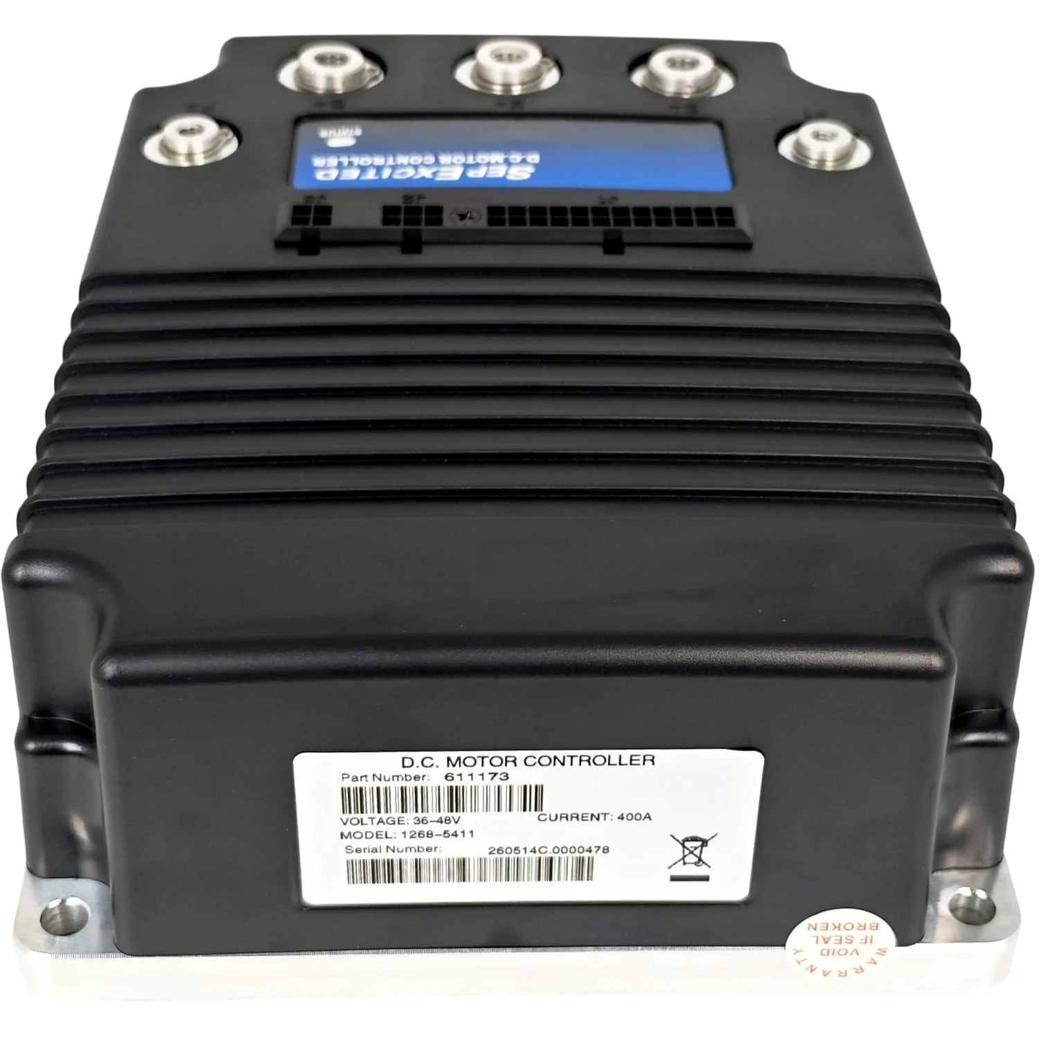 EZROAD 1268-5411 36-48V 400A ITS Motor Controller image 2
