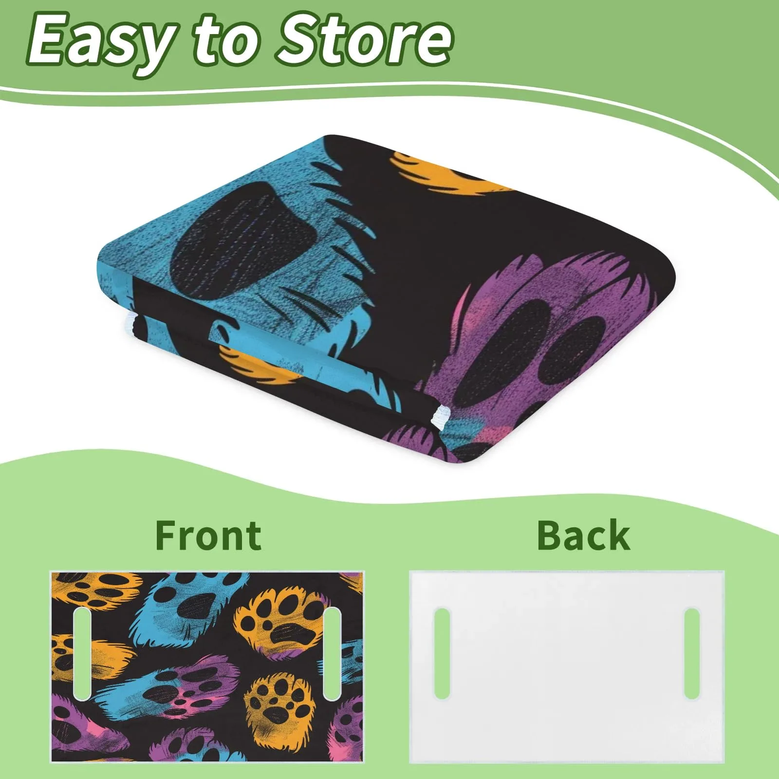 Tiveruda Golf Cart Seat Cover for Double Seats, 51 x 31 in image 4