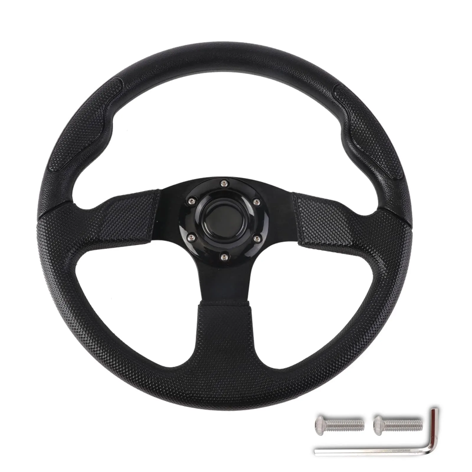 YEHICY 13.8-Inch Golf Cart Steering Wheel 5124-01