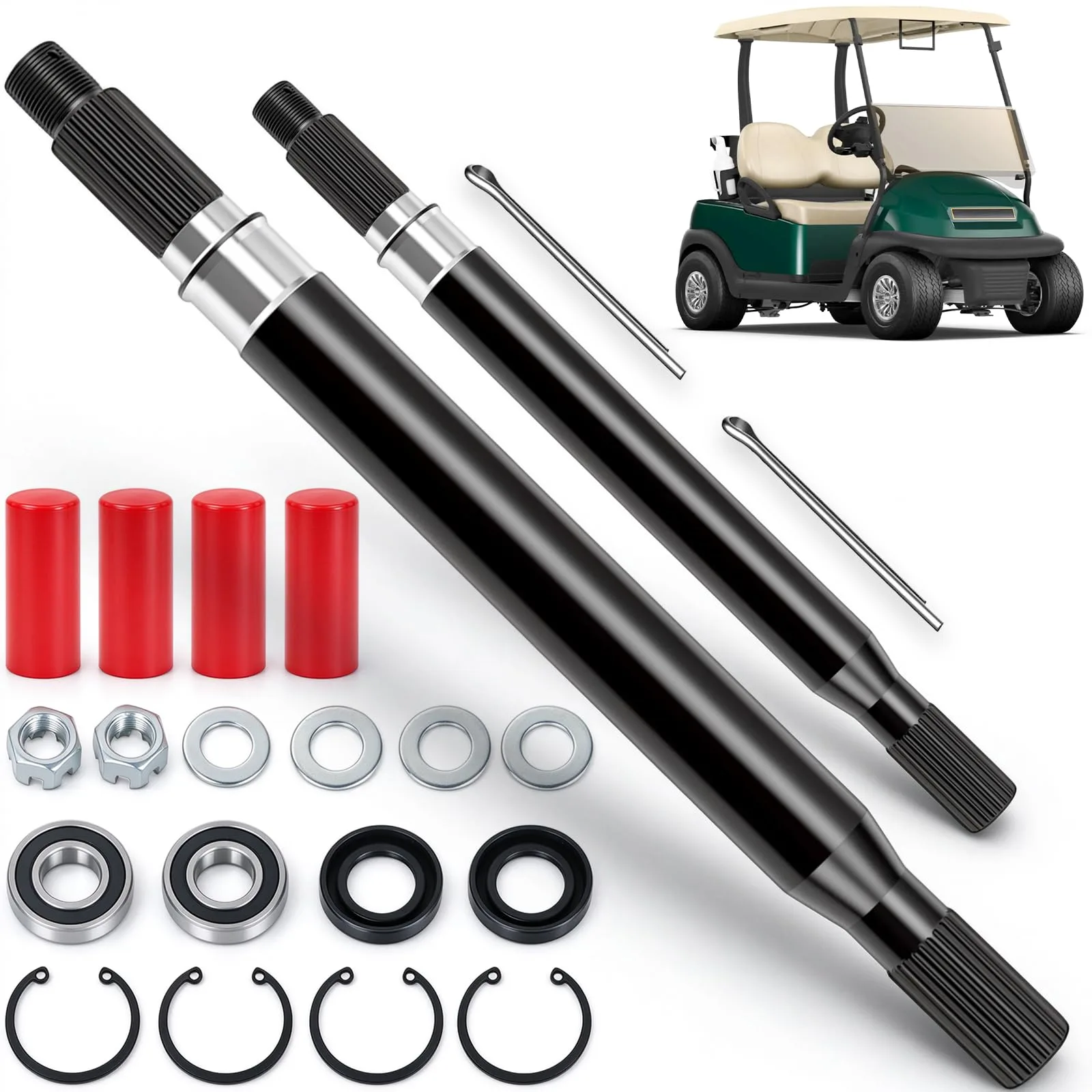 SORGHUM Rear Axle Kit for E-Z-GO TXT Medalist Electric