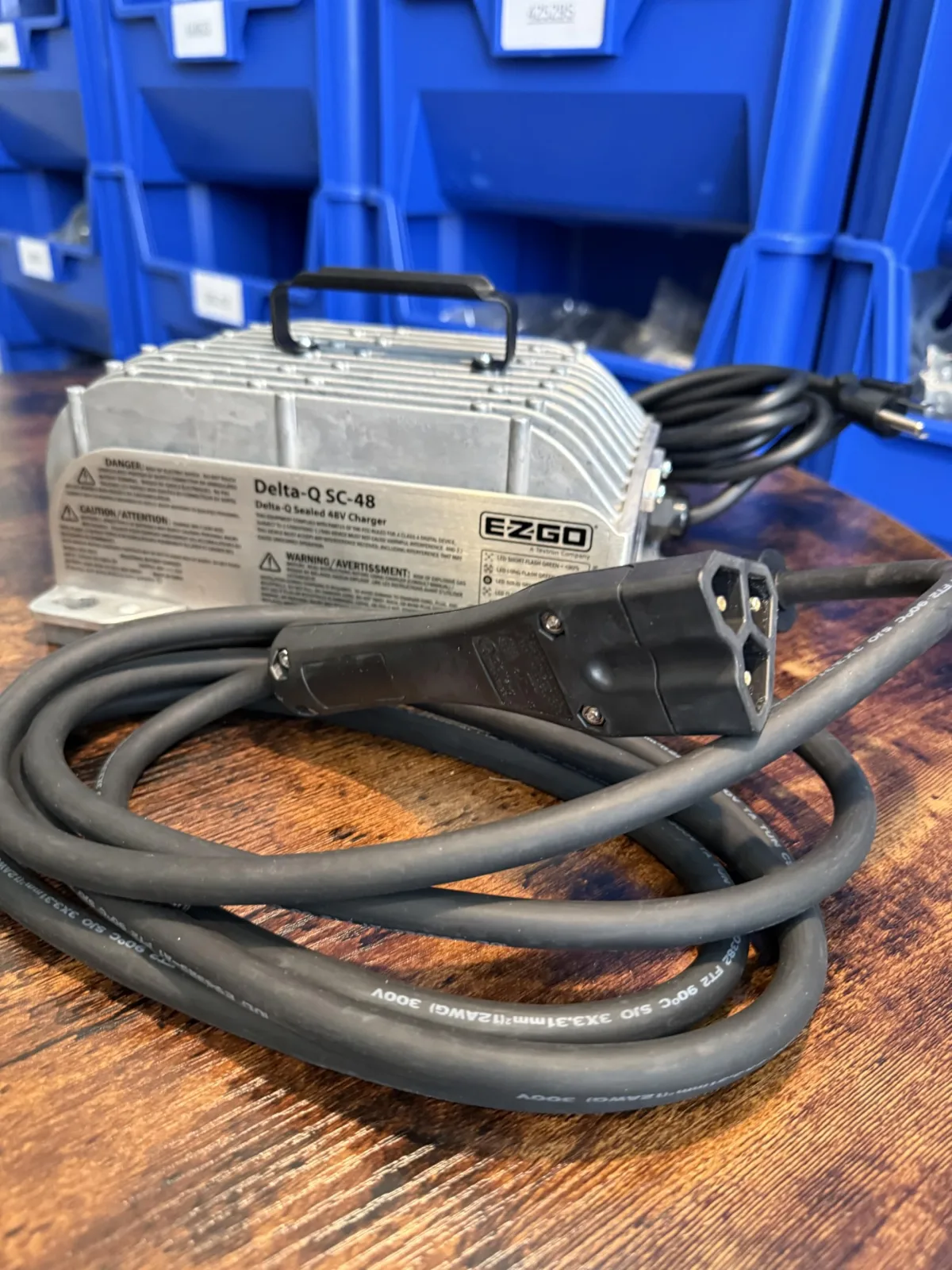 Delta-Q SC-48 48V Charger for E-Z-GO Golf Carts image 4