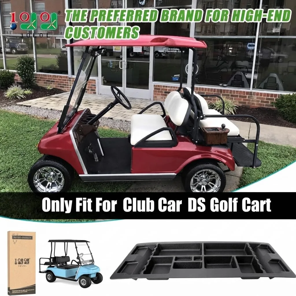 10L0L Under-Seat Storage Tray for Club Car DS 1982-2000 image 2