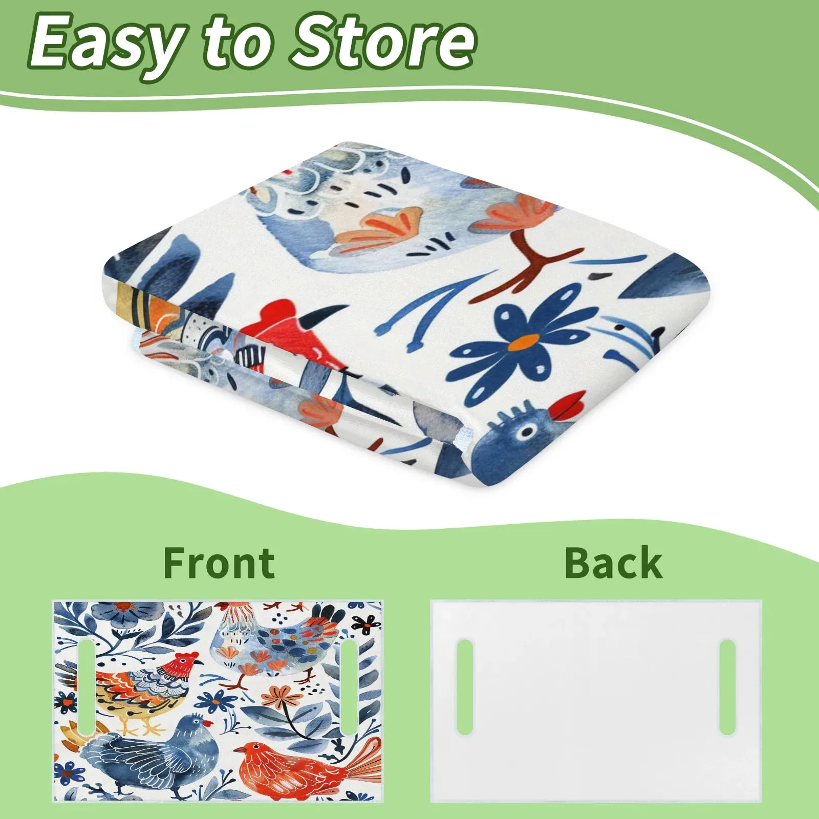 Tiveruda Golf Cart Seat Cover for Double Seats, 51 x 31 in image 4