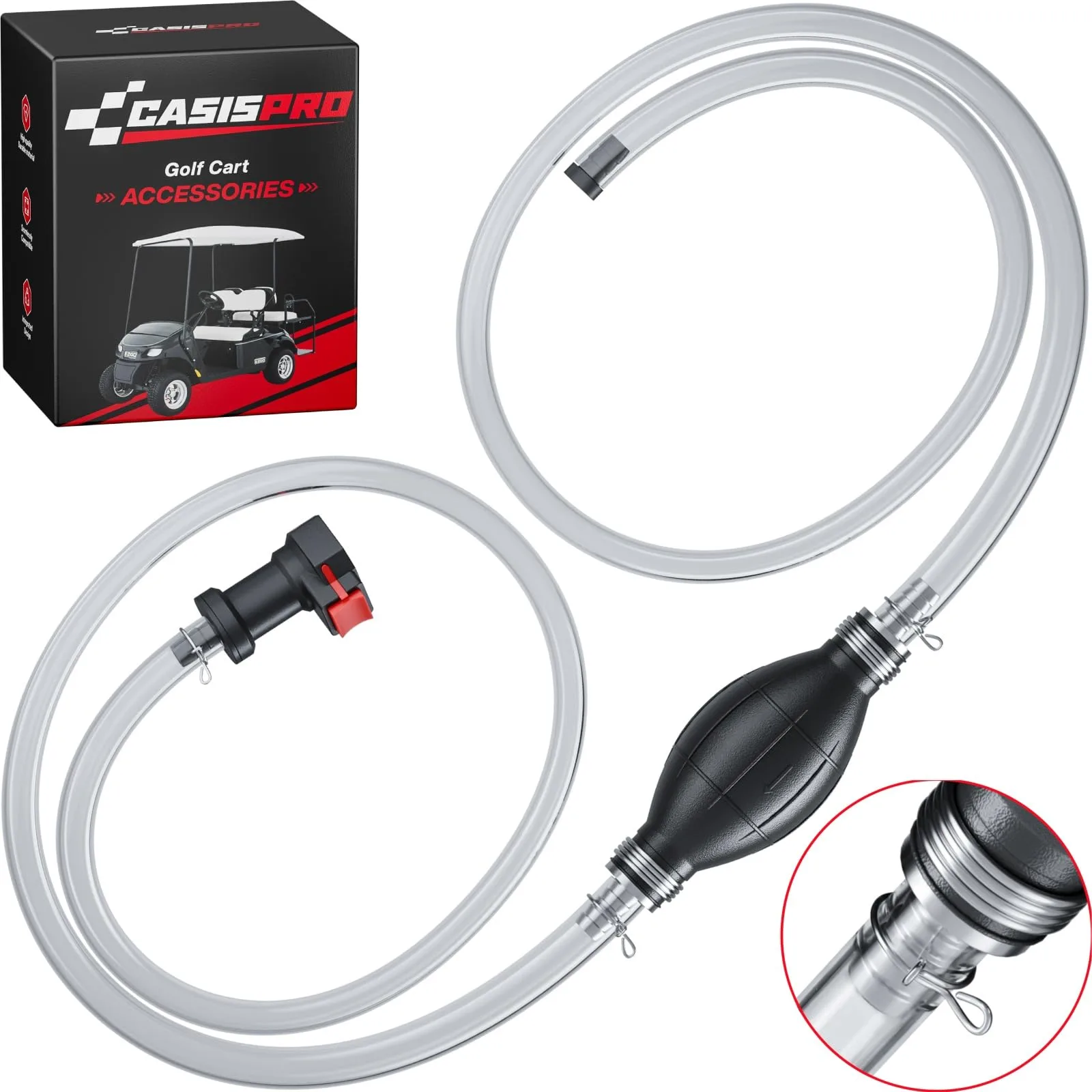 CASISPRO Golf Cart Battery Water Filler Pump