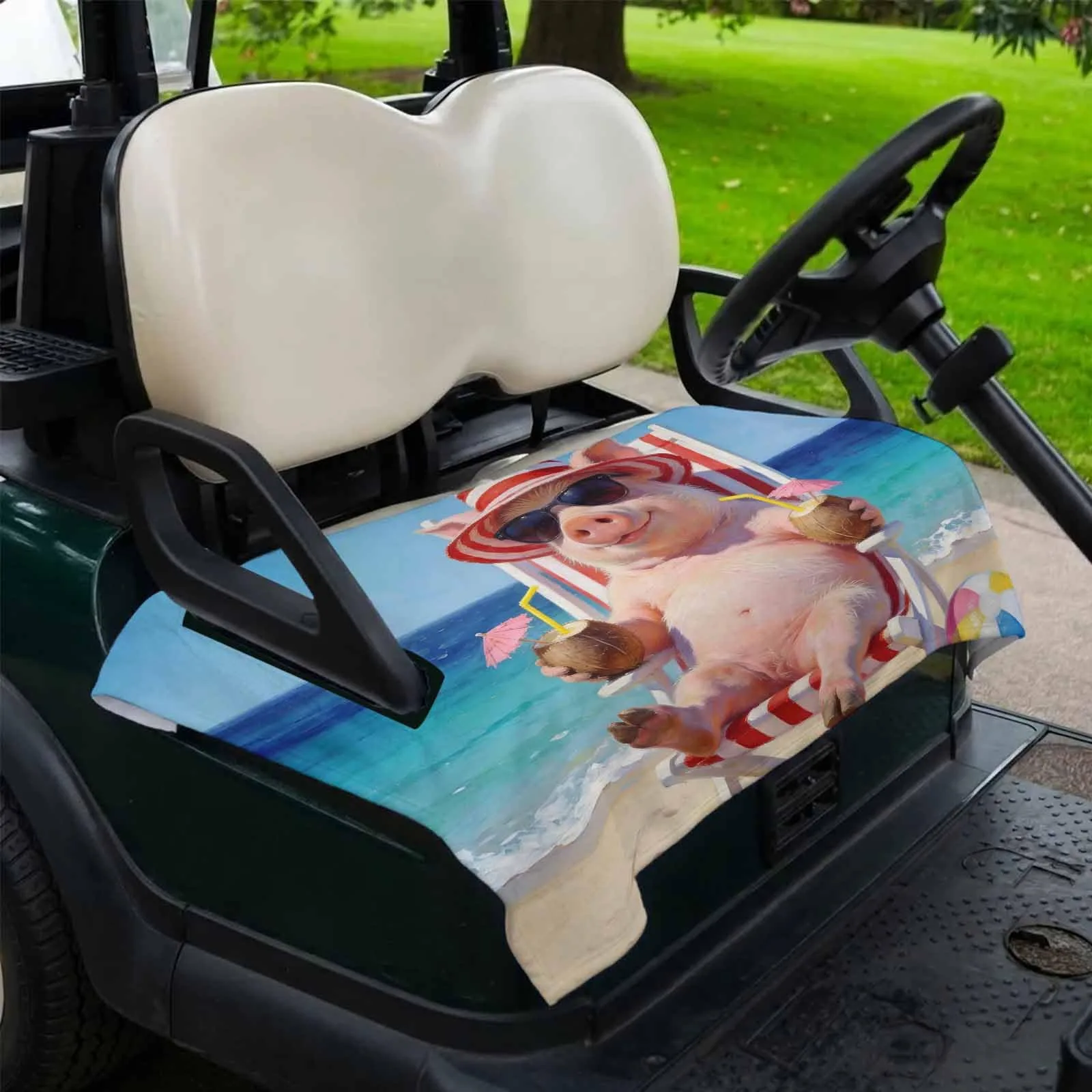 DecorLovee Golf Cart Seat Cover Towel, 51 x 31 Inch image 2