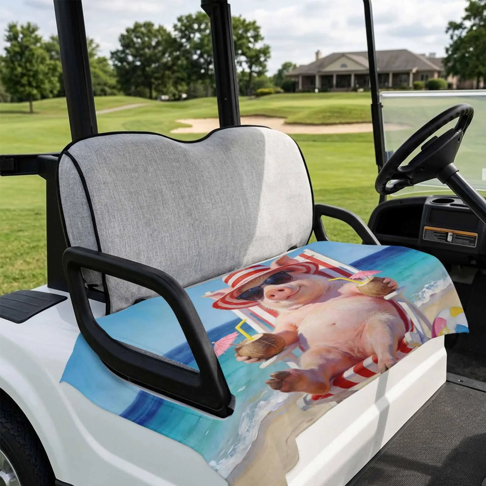 DecorLovee Golf Cart Seat Cover Towel, 51 x 31 Inch image 4