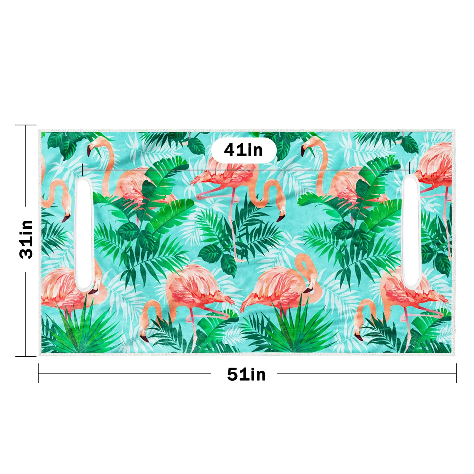 ENYORSEL Flamingo Golf Cart Seat Cover, 51 x 31 in image 4
