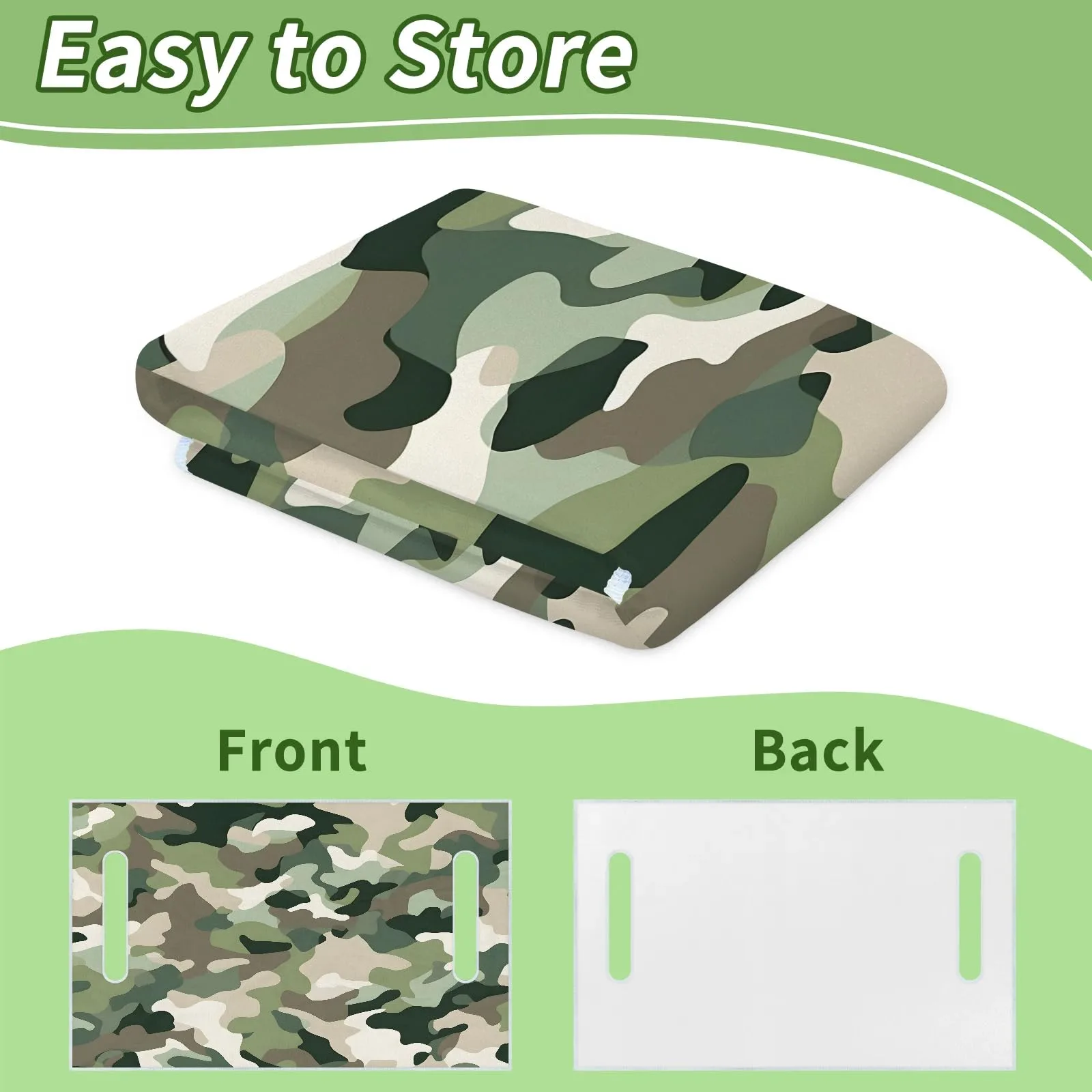 Tiveruda Golf Cart Seat Cover for Double Seats, 51 x 31 in image 4