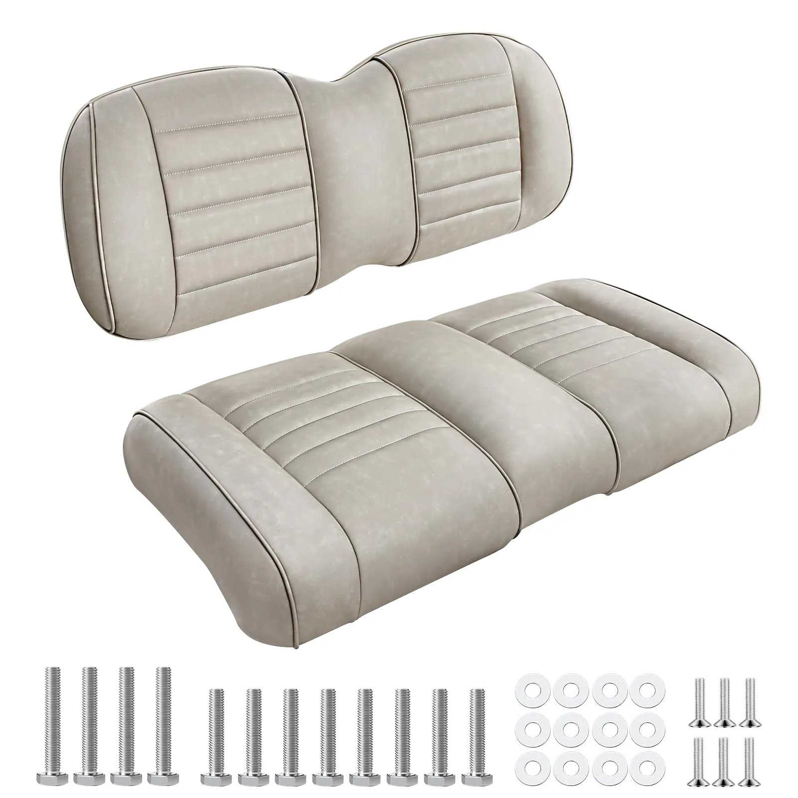 HEOHOU Front Seat Cushion Kit for EZGO RXV 2008+