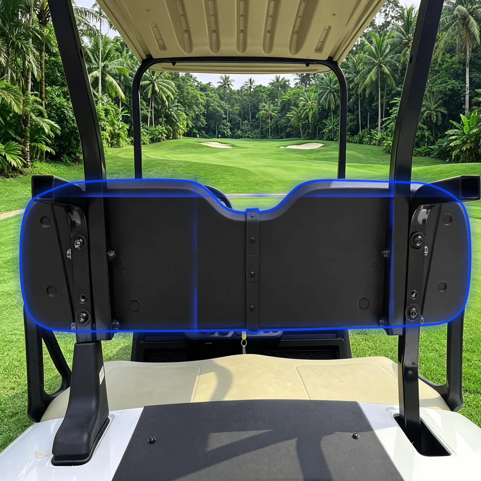 KAKABAS Seat Back Cap Cover GOLF032 for E-Z-GO RXV Valor 2025 image 3