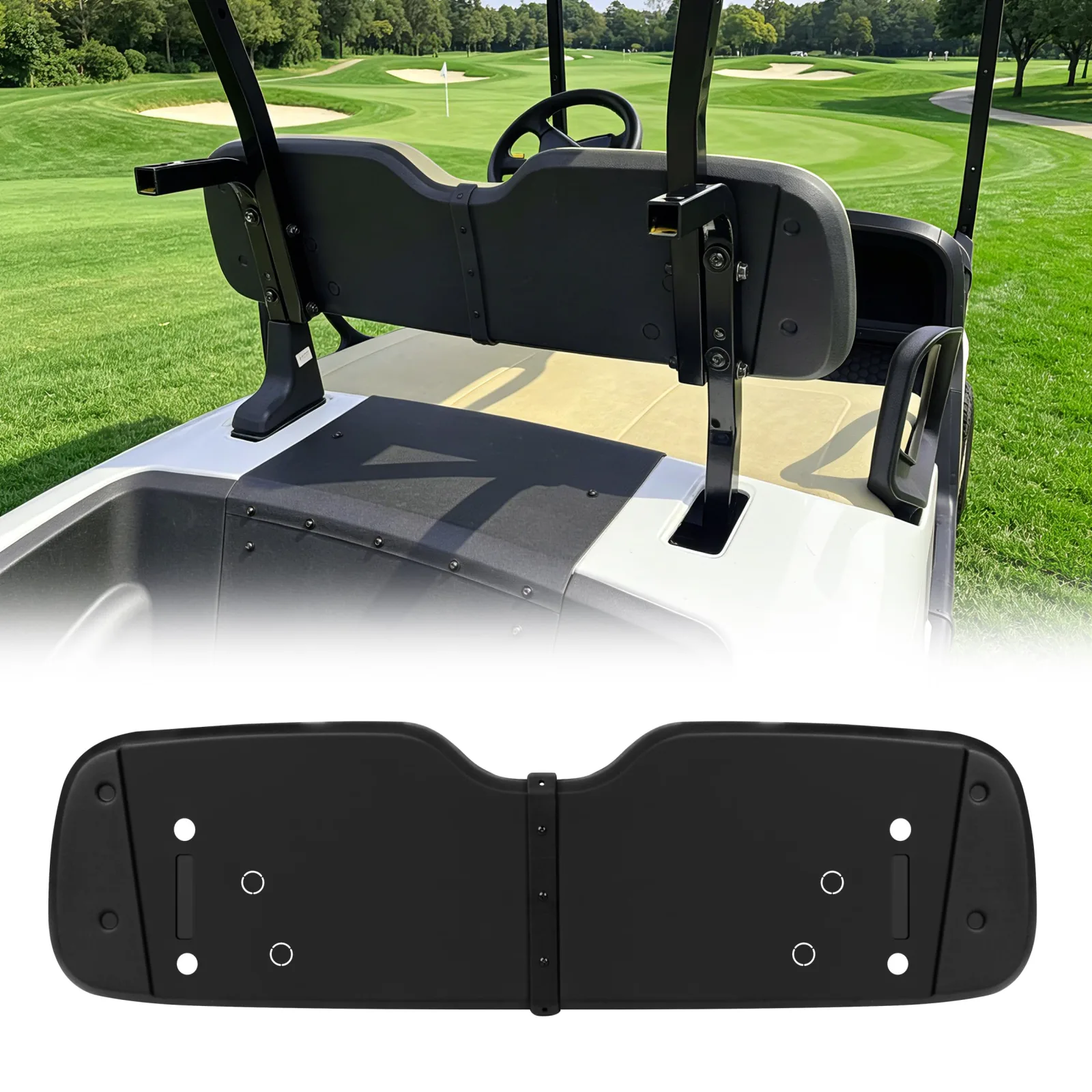KAKABAS Seat Back Cap Cover GOLF032 for E-Z-GO RXV Valor 2025