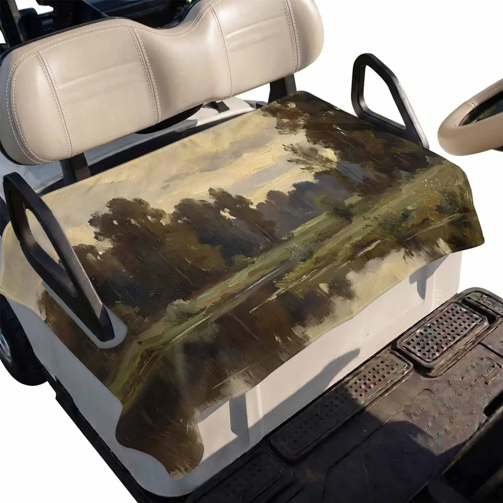 DecorLovee Golf Cart Seat Cover 51 x 31 Inch