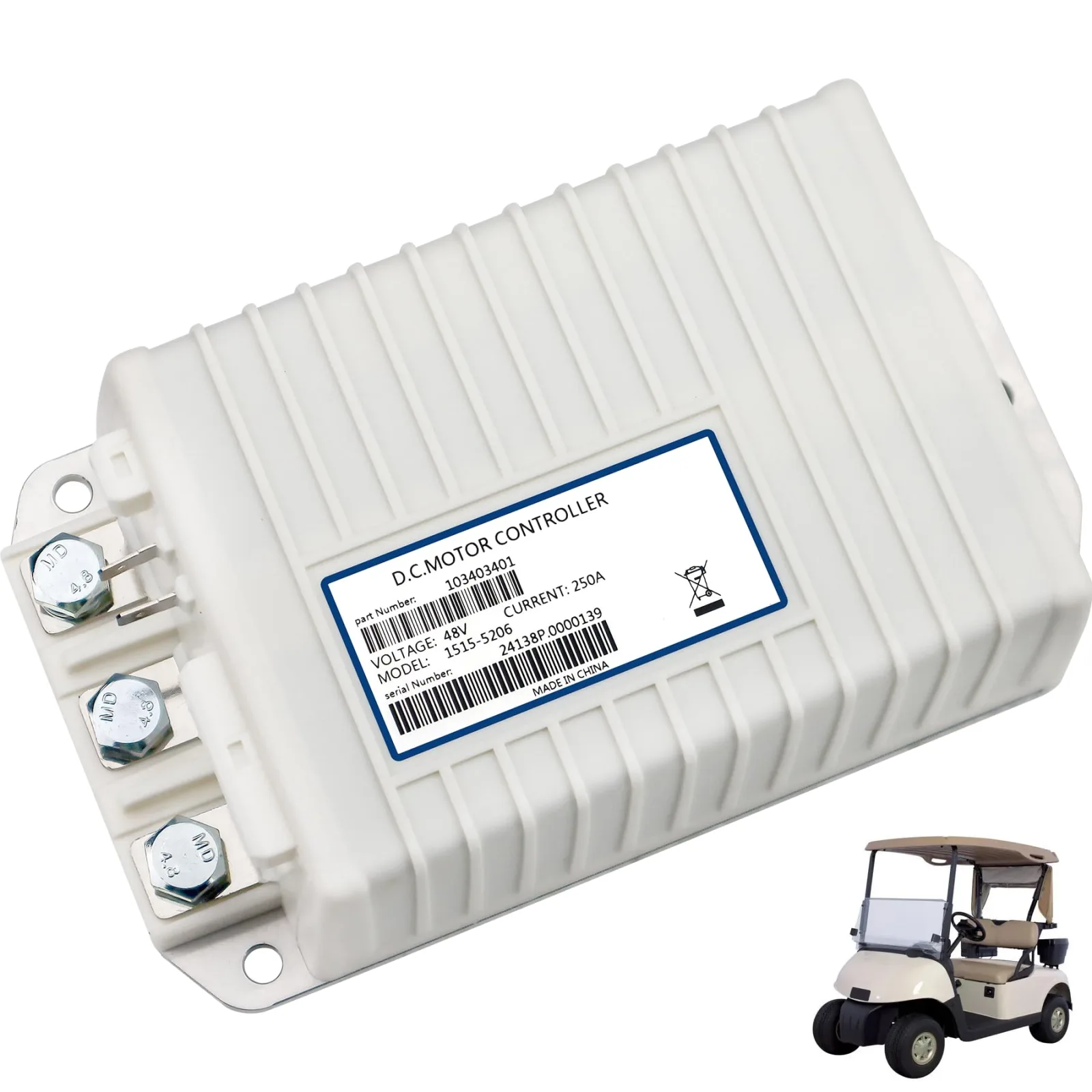 Cotether 48V 250A Controller for Club Car Precedent